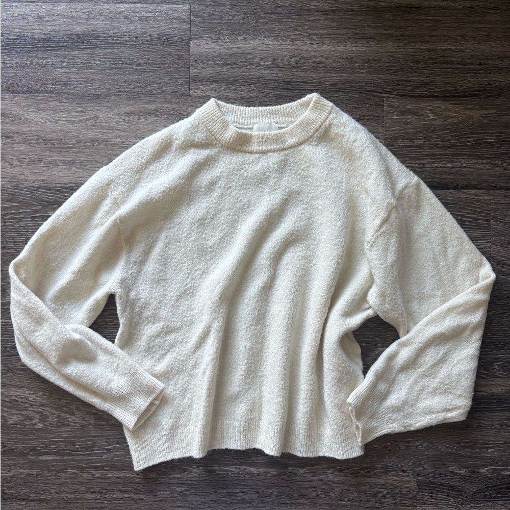 H&M Cream Knit Sweater
